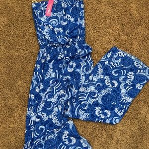 NWT Lilly Pulitzer Pim Strapless Jumpsuit Size M